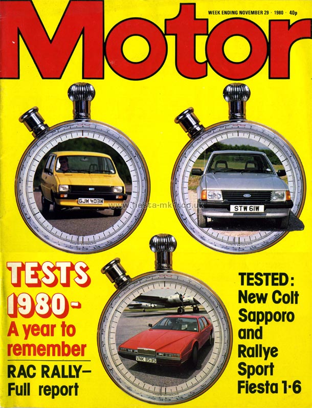 Motor - Road Test: Fiesta Series-X - Front Cover