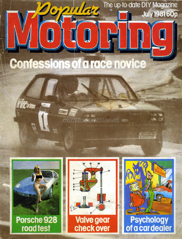 Popular Motoring - Technical: Fiesta Painting - Front Cover