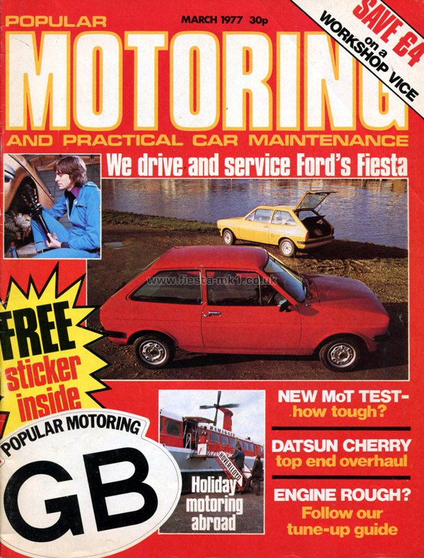 Popular Motoring - Technical: Fiesta Strip Down - Front Cover
