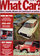 What Car? - Group Test: Fiesta Ghia - Front Cover