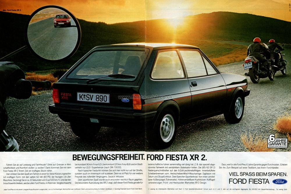 Fiesta MK1: XR2 - Double Page