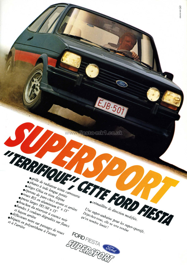 Fiesta MK1: Supersport