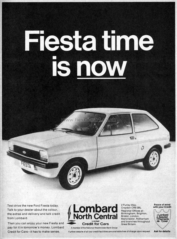 Fiesta MK1: Lombard Credit