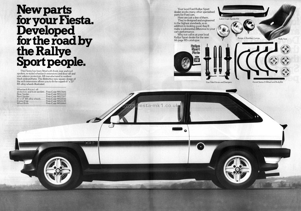 Fiesta MK1: Series-X - Double Page