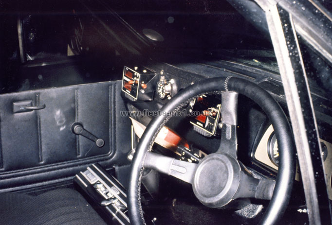 Fiesta MK1 GP2: DHJ 500T Roger Clark Interior