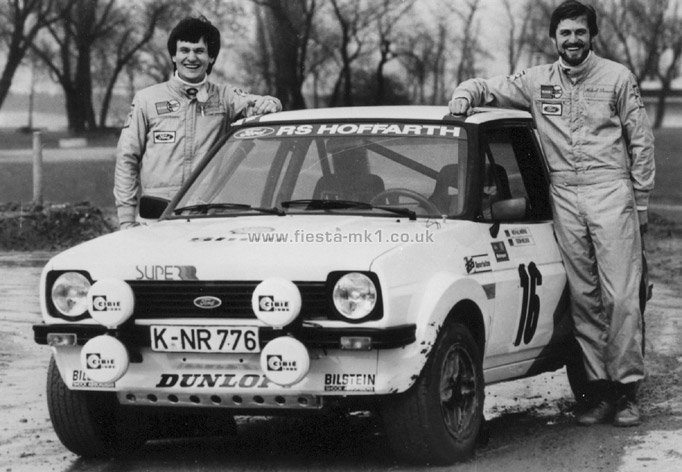 Fiesta MK1 GP2: K-NR 776 Michael Werner + Egon Meurer