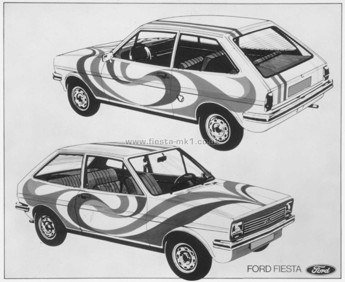 Fiesta MK1: Stripes