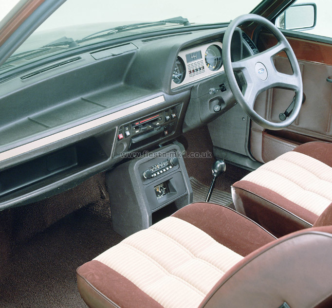 Fiesta MK1: Sandpiper Interior